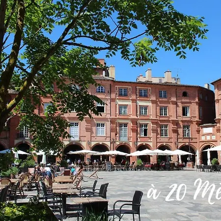 Magnifique Place Nationale Apartamento Montauban